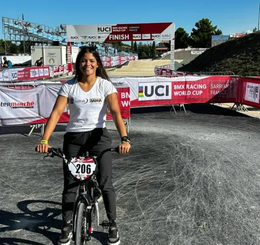 Ciclista baiana se prepara para os Jogos Pan-americano