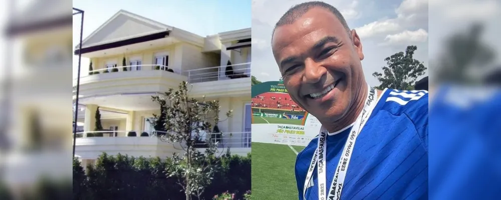 Tons neutros dominam a casa do ex-jogador Cafu em Alphaville