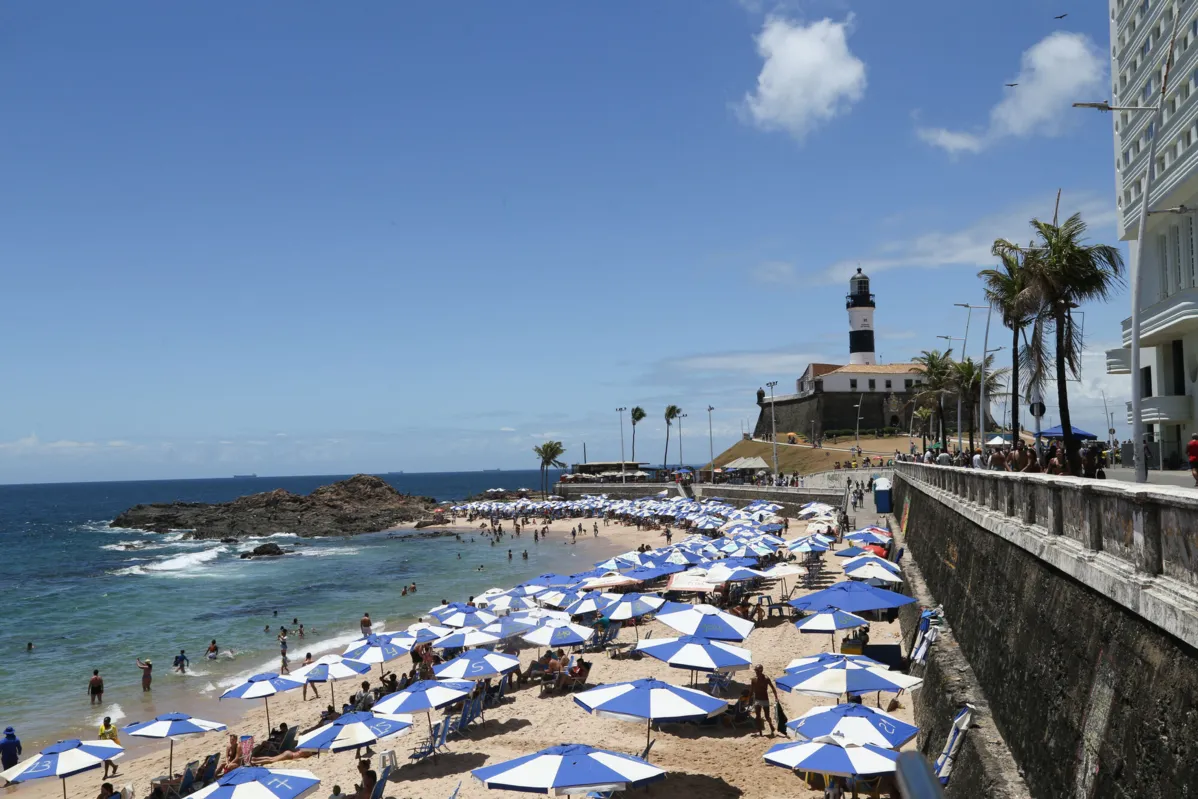 Salvador e a Bahia se destacam no levantamento, que também sinaliza "sol e praia" como principal atrativo para os brasileiros