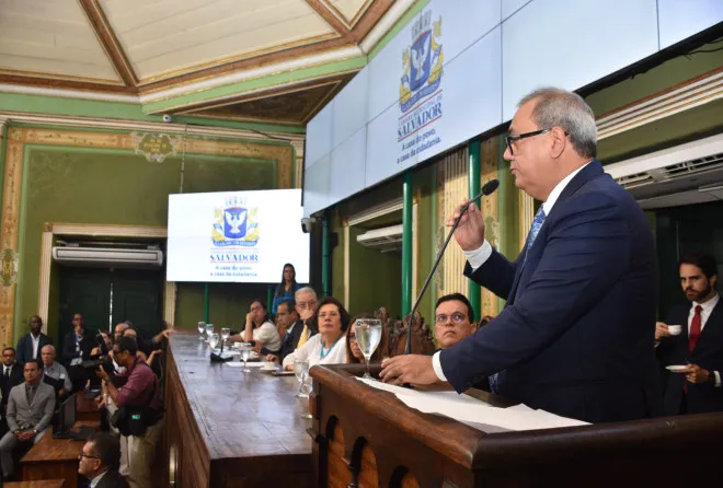 Imagem ilustrativa da imagem Câmara de Salvador abre trabalhos legislativos para 2024