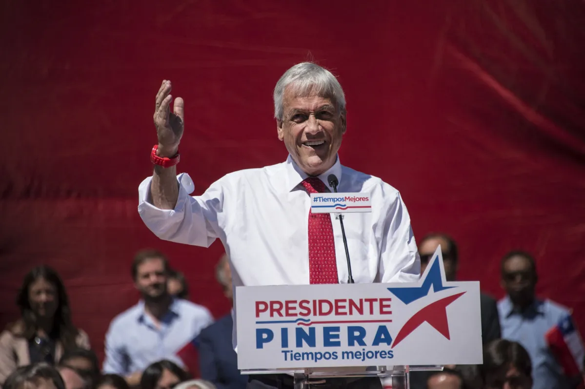 Sebastián Piñera foi presidente do Chile em duas oportunidades
