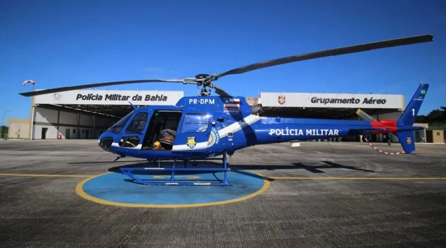 O translado será feito por um helicóptero