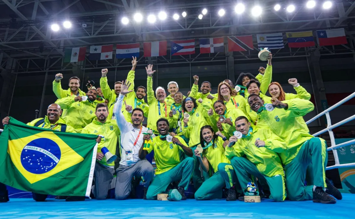 Time de boxe do Brasil nos Jogos Pan-Americanos
