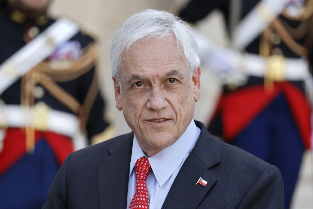 Sebastián Piñera morreu nesta terça após acidente de helicóptero