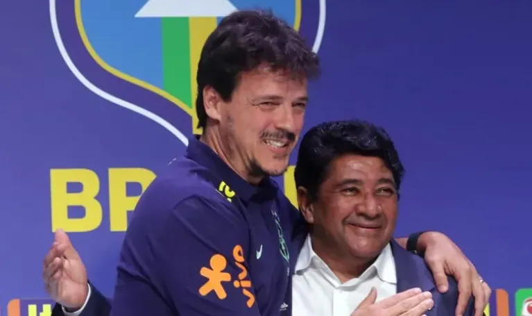 Fernando Diniz e Ednaldo Rodrigues.