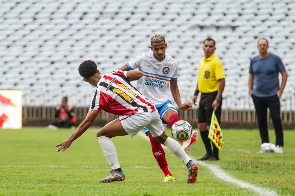 Bahia durante segunda rodada da Copa do Nordeste