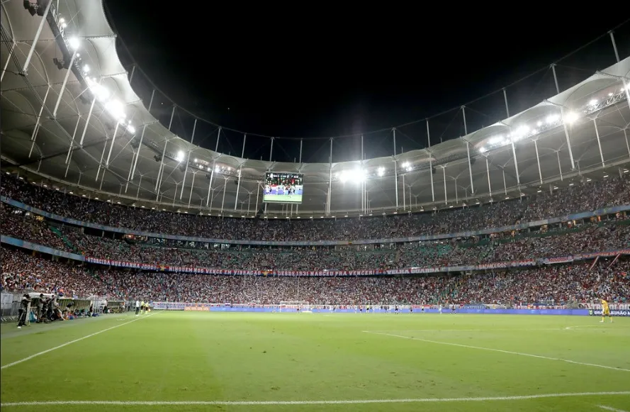 Jogo aconteceu na Arena Fonte Nova