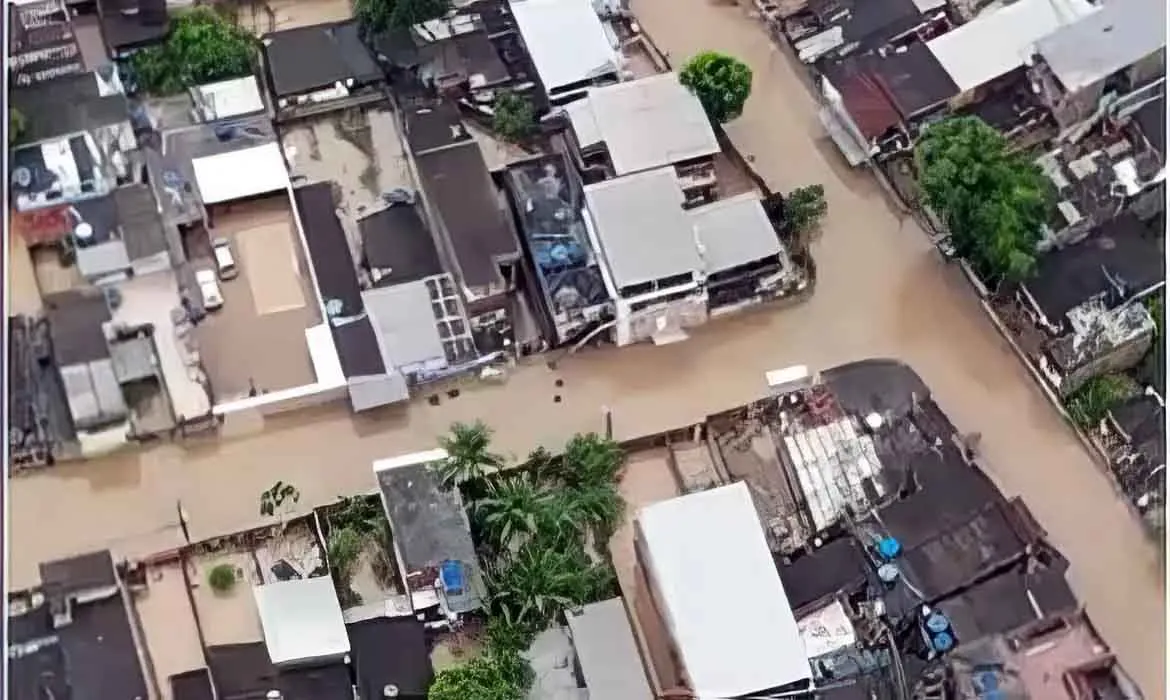 Inundações no Rio de Janeiro, em janeiro de 2024