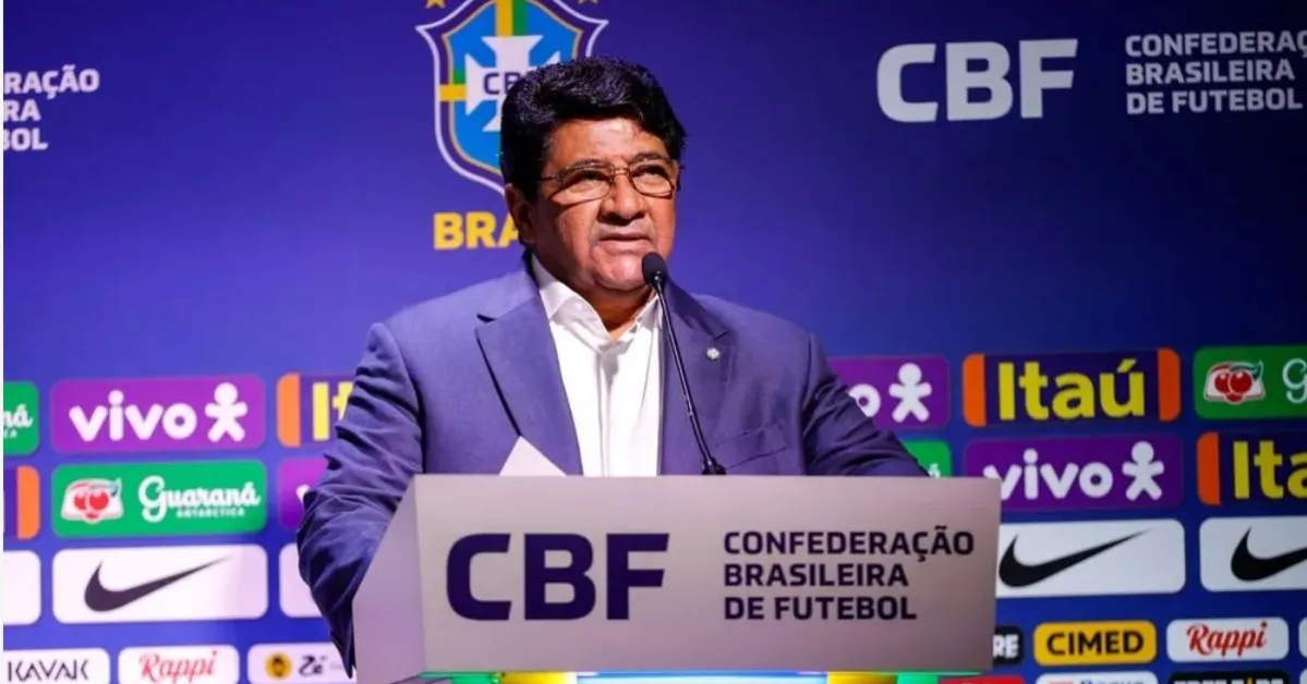 Ednaldo Rodrigues estava no comando da CBF desde 2022