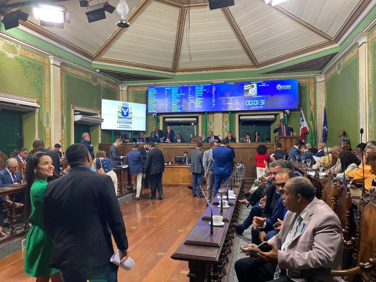 Plenário da Câmara Municipal de Salvador