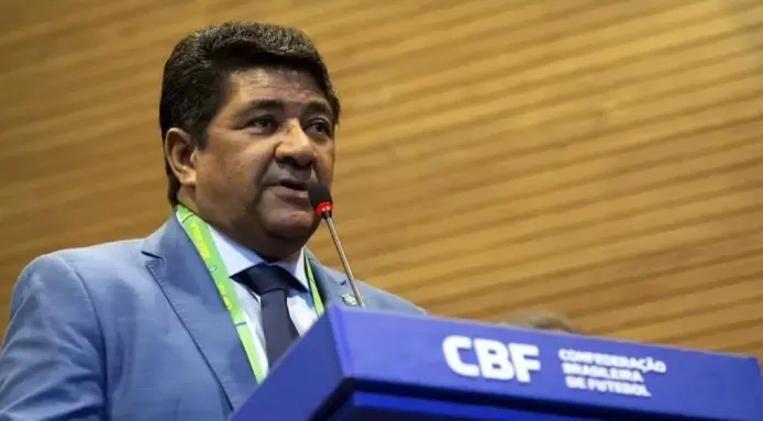 Ednaldo Rodrigues, destituído da presidência da CBF no início de dezembro.