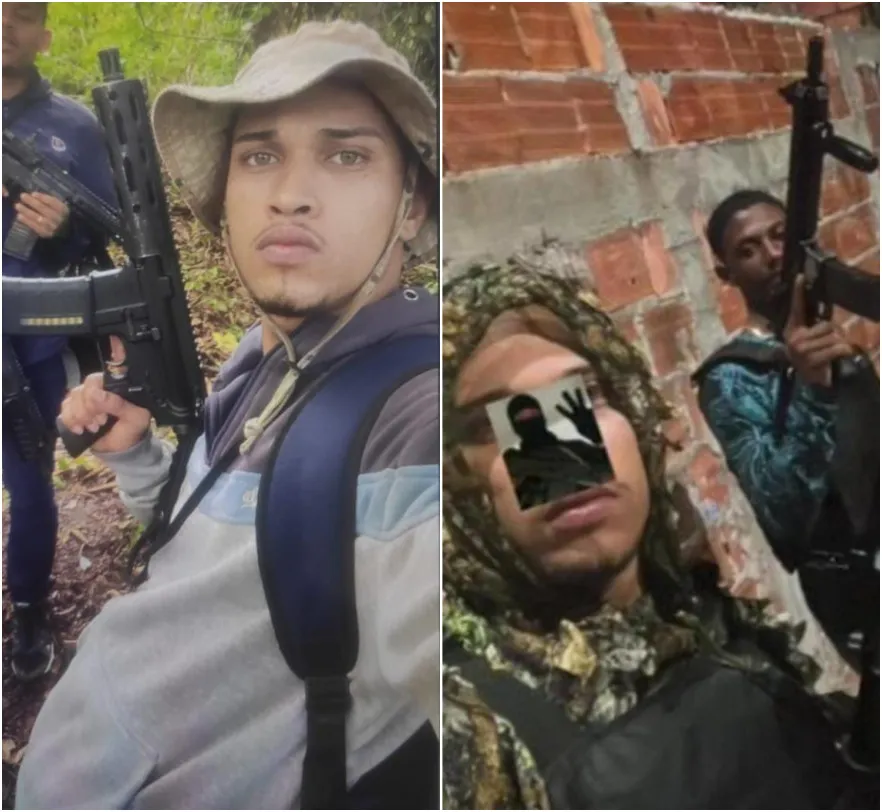 Criminoso ostentava fotos com fuzil e submetralhadora nas redes sociais