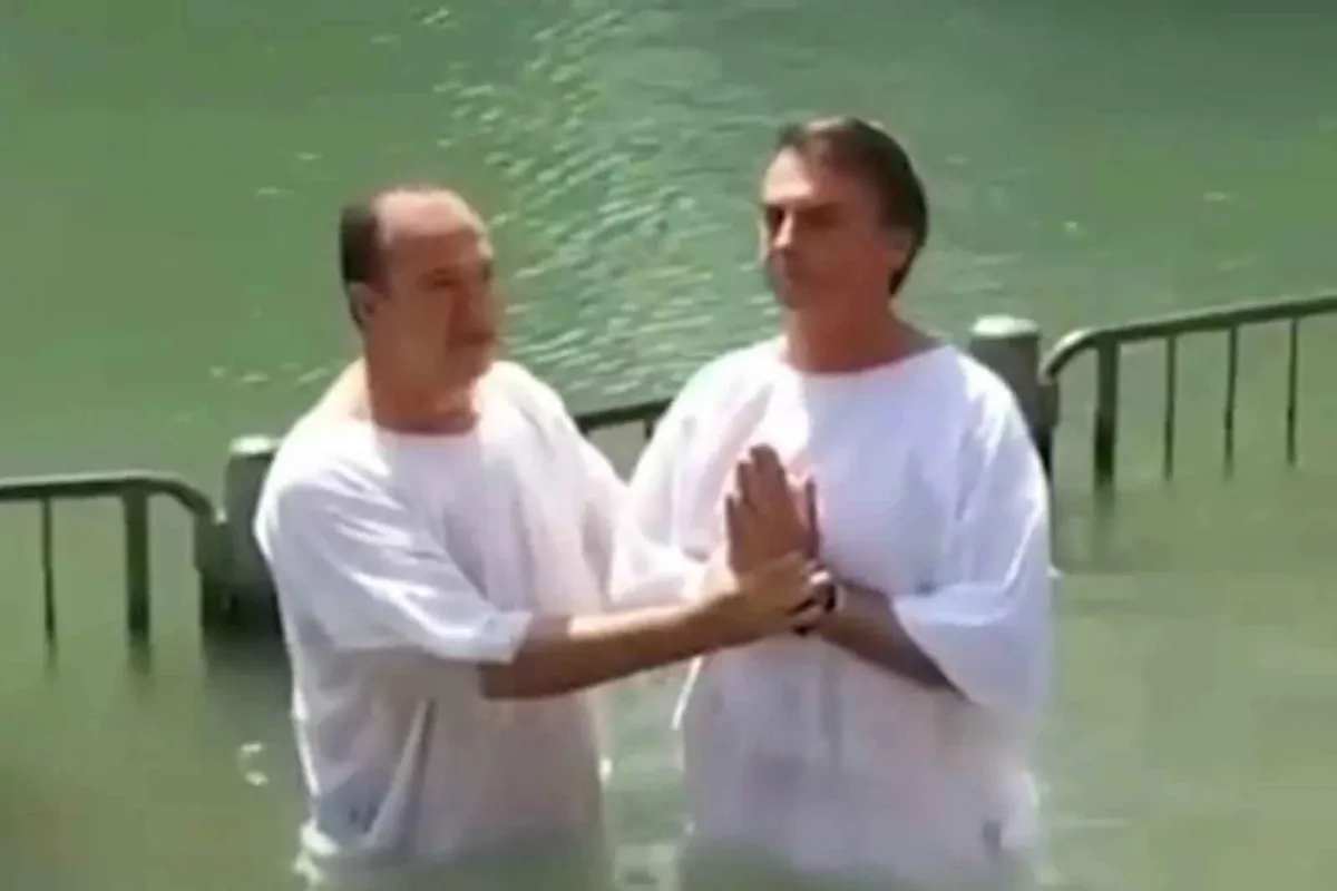 O pastor, aliado de Bolsonaro e responsável pela bênção que o ex-presidente recebeu no Rio Jordão, em Israel