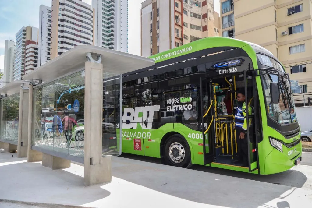 BRS deverá ter o mesmo modelo de ônibus já utilizado no BRT de Salvador
