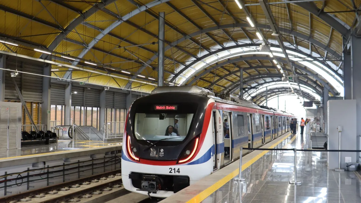 Concessionária do metrô de Salvador, CCR fez estudos sobre VLT e sobre trem regional