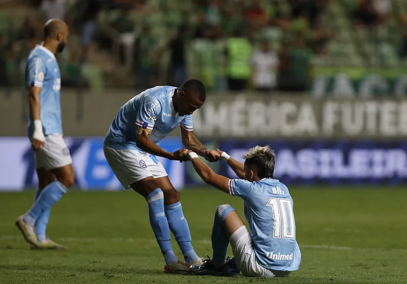 Ademir fez um gol no jogo contra o América-MG e desperdiçou oportunidades