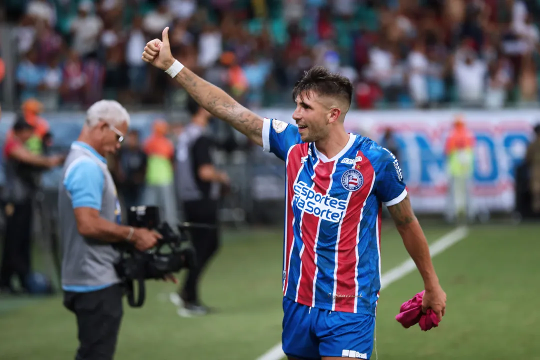 Lucas Mugni após confronto diante do Atlético-MG