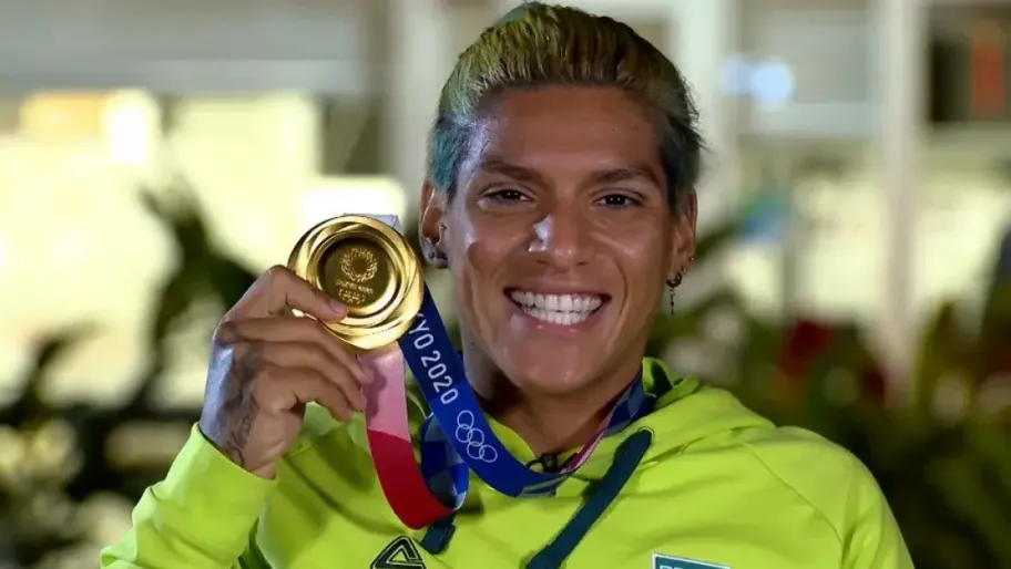 Ana Marcela, atual campeã olímpica