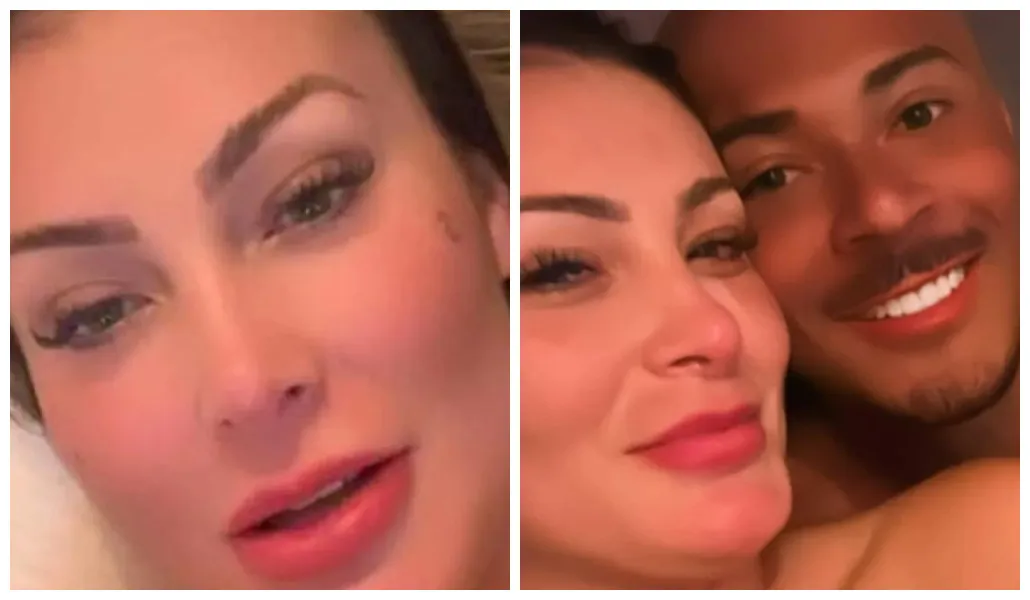 Imagem ilustrativa da imagem Andressa Urach flagra namorado com outra e se revolta; vídeo