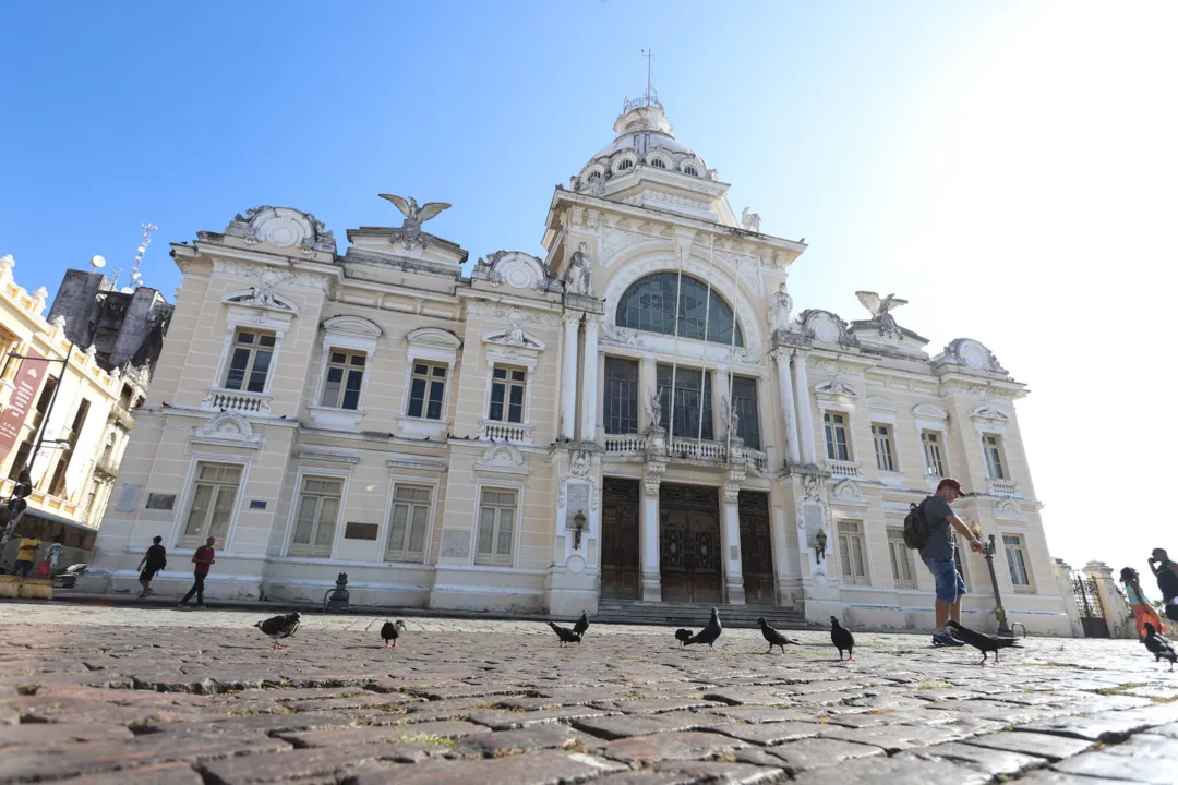 Palácio Rio Branco está situado na Praça Tomé de Sousa, em Salvador