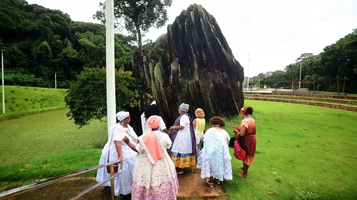 Pedra de Xangô é um sítio natural sagrado afro-brasileiro