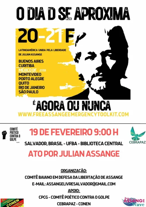 Ato vai acontecer na segunda-feira, na UFBA