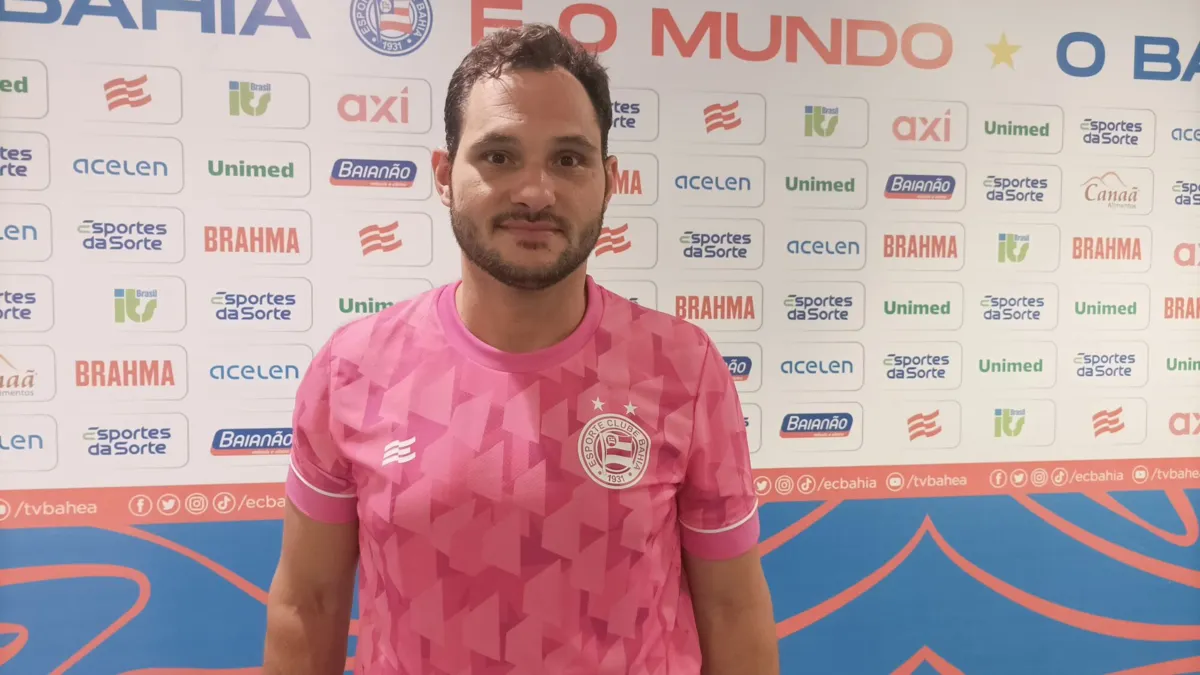 Vitor Ferraz vive a rotina do Bahia desde 2013