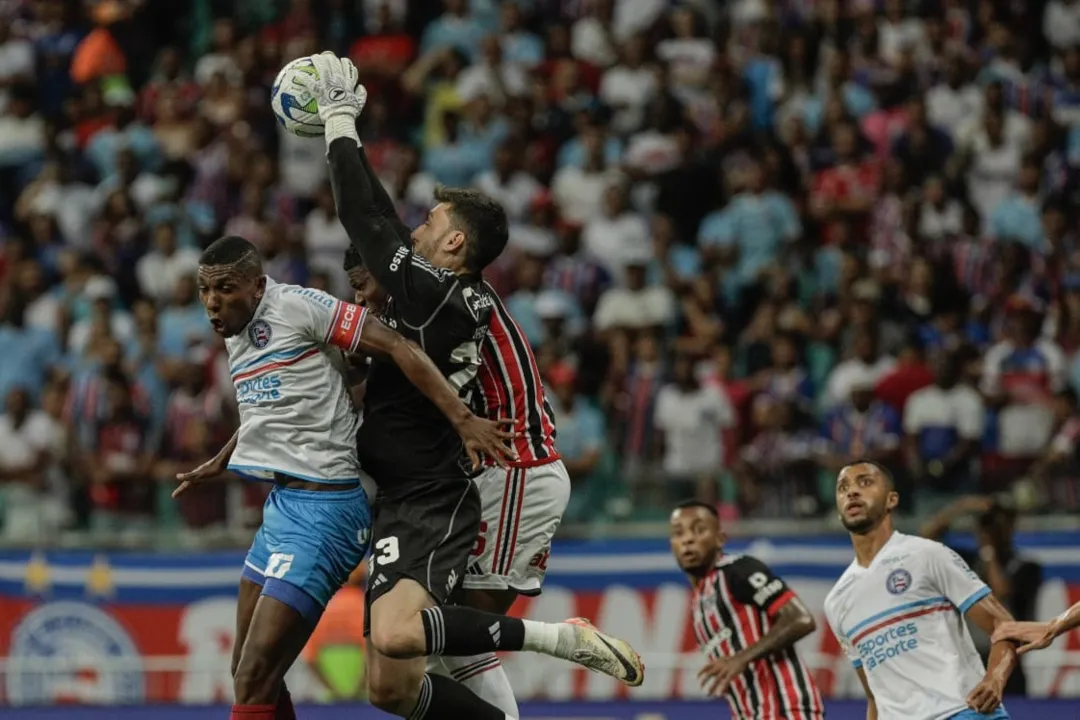 Bahia é superado pelo São Paulo e situação fica difícil no Brasileiro