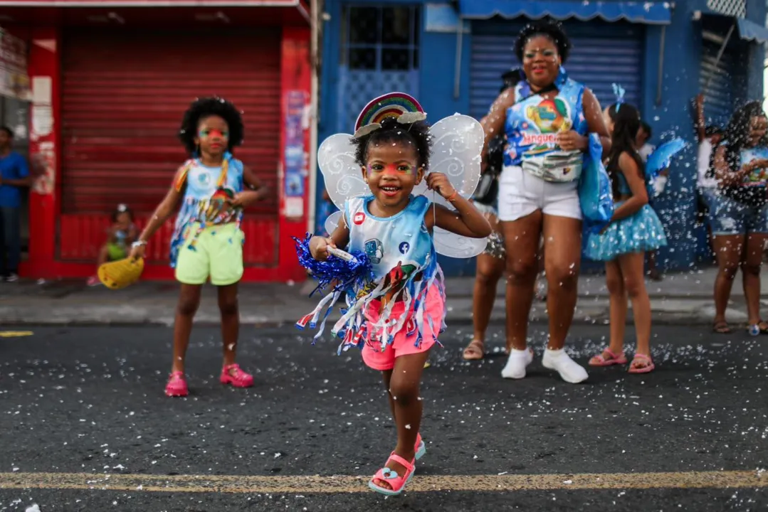 Imagem ilustrativa da imagem Bloco Mangueirinha faz a festa da criançada na Liberdade