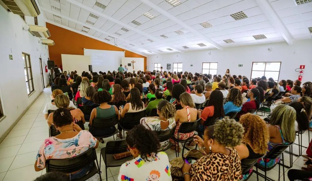 O evento aconteceu no auditório da Cúria Diocesana