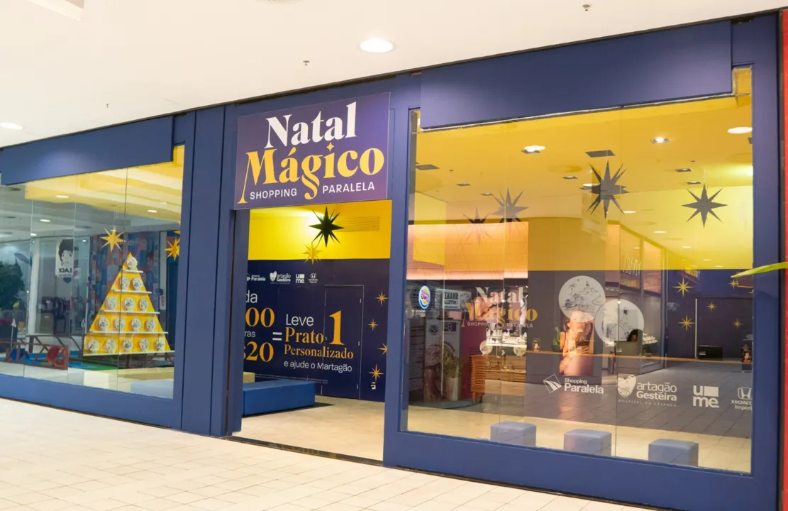 Natal Mágico do Paralela é inspirado na Disney