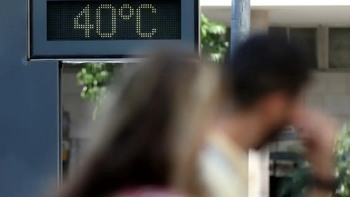 Alguns locais chegaram a registrar 40ºC