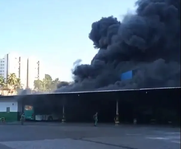 O incêndio aconteceu na Avenida San Martins