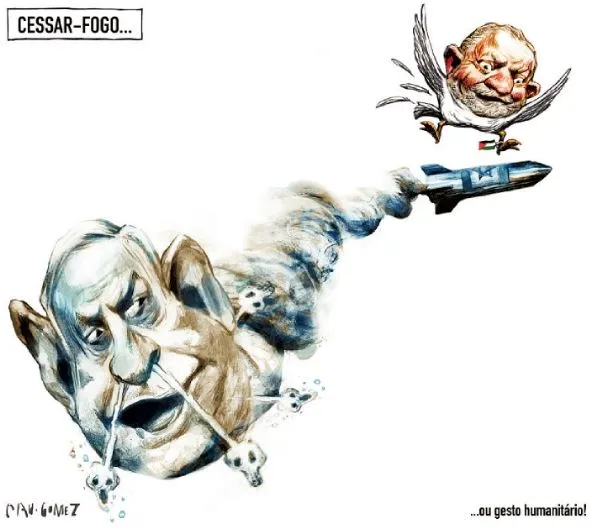 Imagem ilustrativa da imagem Charge do dia 21/02/2024