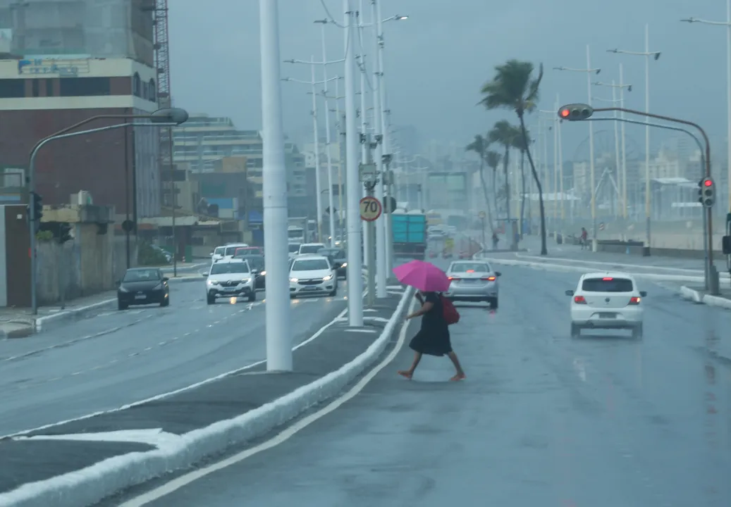 As precipitações são consequências do calor e da alta umidade