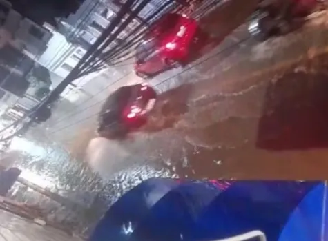 Chuva causou estragos na cidade nesta quarta-feira, 20