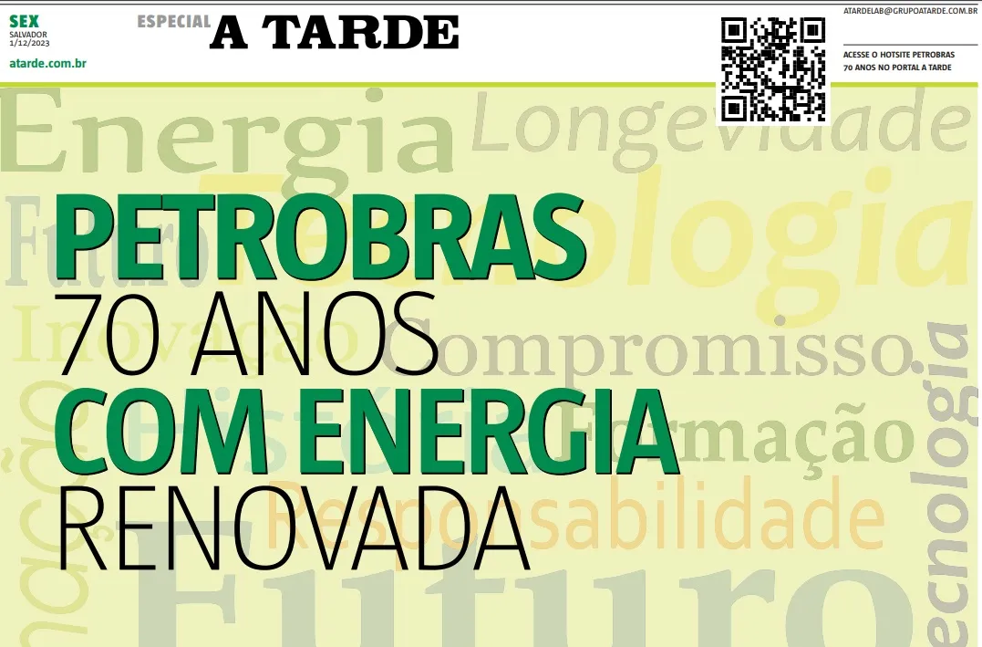 Imagem ilustrativa da imagem Confira o caderno Petrobras 70 anos