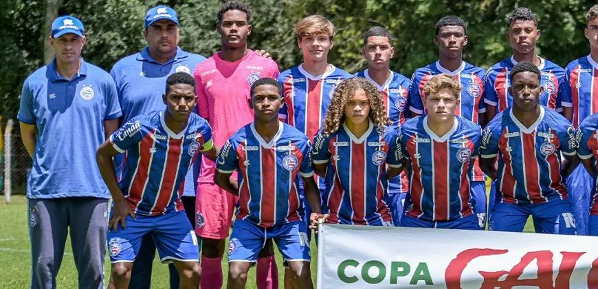 Elenco tricolor na disputa da Copa Galo Sub-17