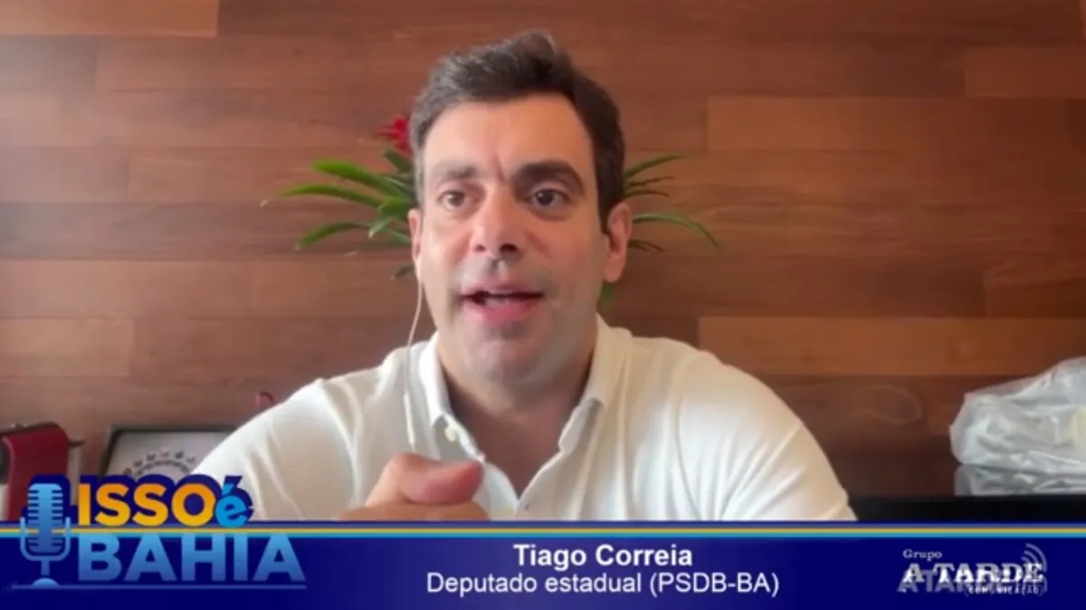 Durante a entrevista, Tiago Correia falou sobre a impossibilidade de os deputados estaduais abrirem uma CPI contra a ViaBahia