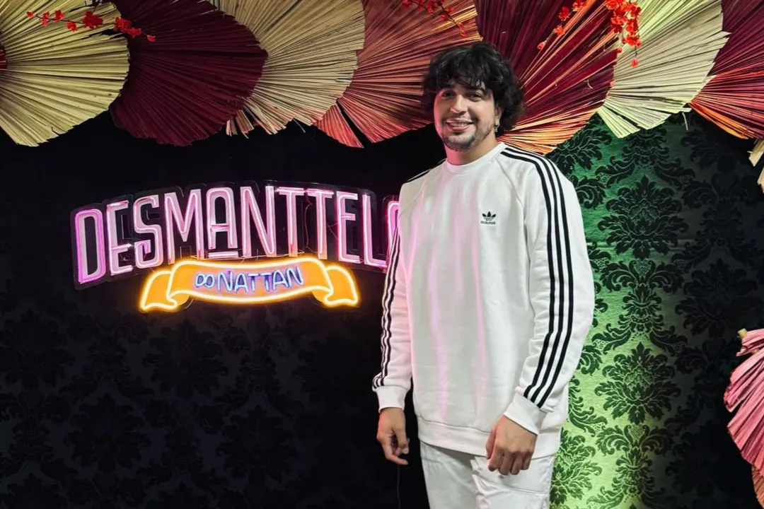 Nattan em apresentação de sua label em Belém, no Pará