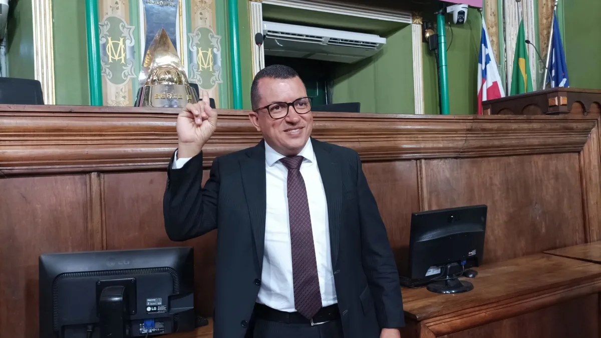Vereador Anderson Ninho, idealizador de homenagem ao Vitória