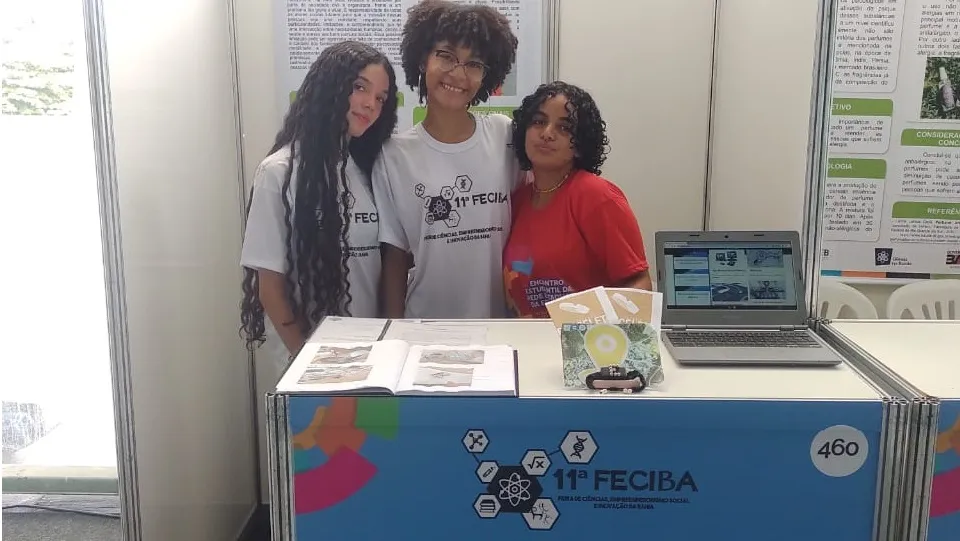 Projeto foi desenvolvido por  Evelyn Rodrigues da Silva, 16 anos, e Ana Clara Cerqueira Lima Dos Santos,  de15