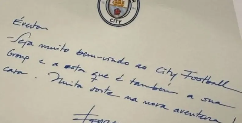 "Everton, seja muito bem-vindo ao City Football Group"