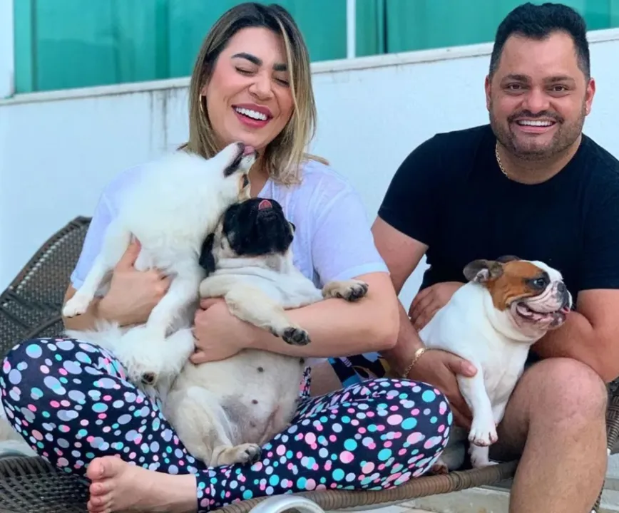 Naiara e Rafael foram casados por 10 anos