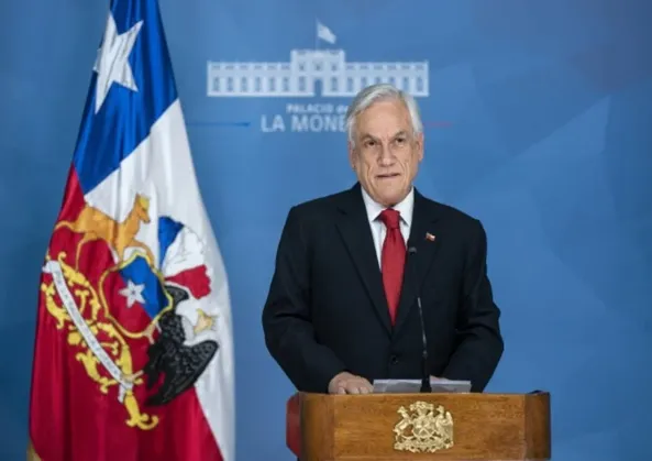 O ex-presidente do Chile, Sebastián Piñera