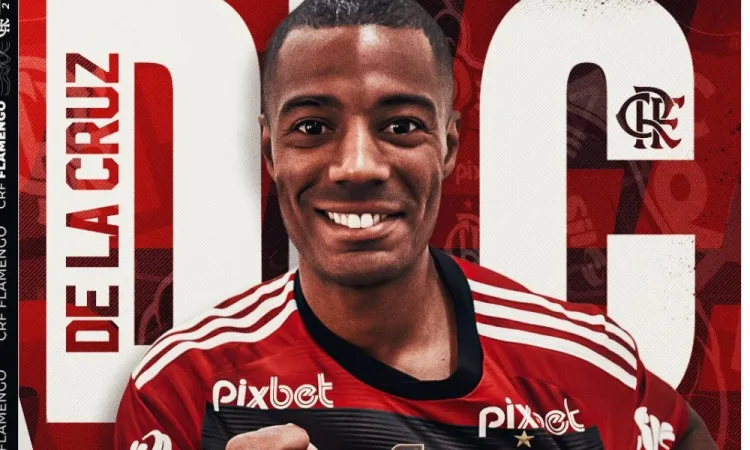 O meia De La Cruz é a grande atração do Flamengo para a próxima temporada