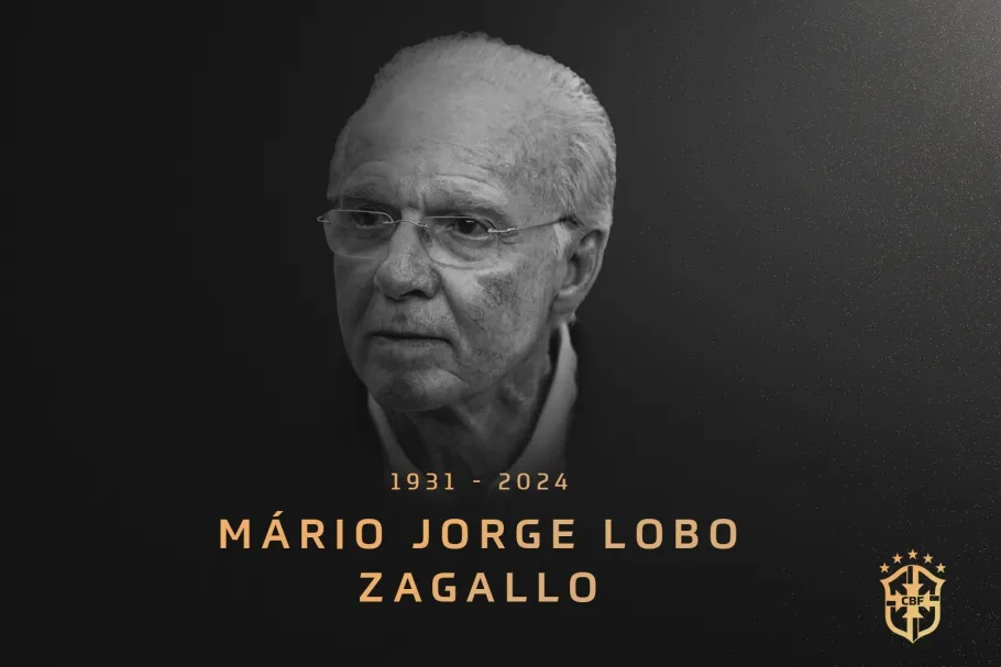 Zagallo faleceu aos 92 anos