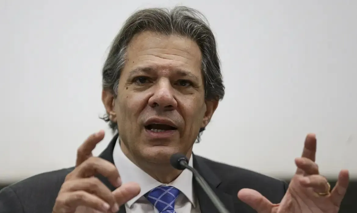 O ministro da Fazenda Fernando Haddad