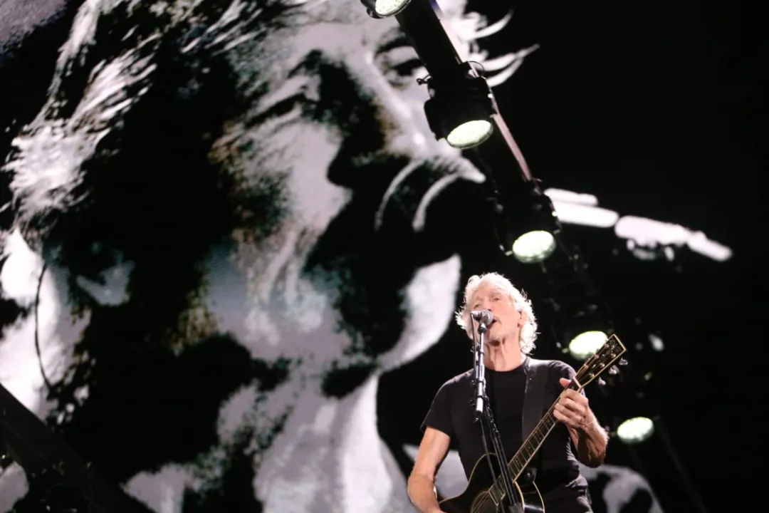 Roger Waters na turnê 'Us+Them', na Arena Fonte Nova, em Salvador (2021)