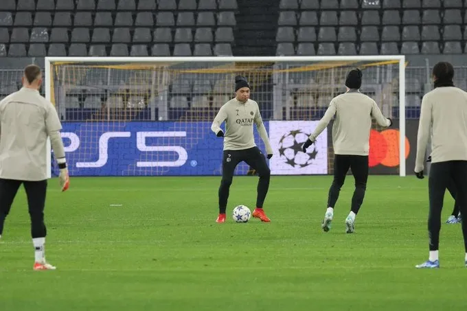 Treino do PSG